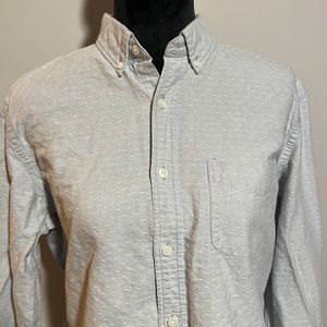 Grey J Crew - Long Sleeve Shirt - Size M